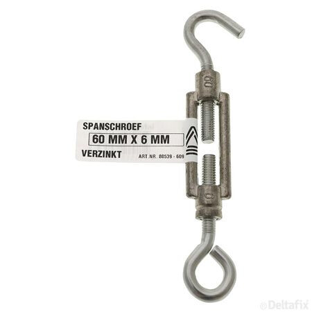 SPANSCHROEF 8 X 70MM VERZINKT