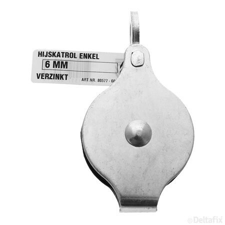 HIJSKARTOL ENKEL 6MM VERZINKT