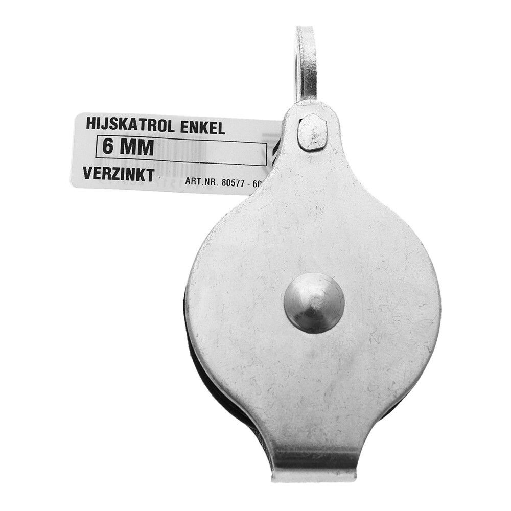 HIJSKATROL ENKEL 8MM VERZINKT