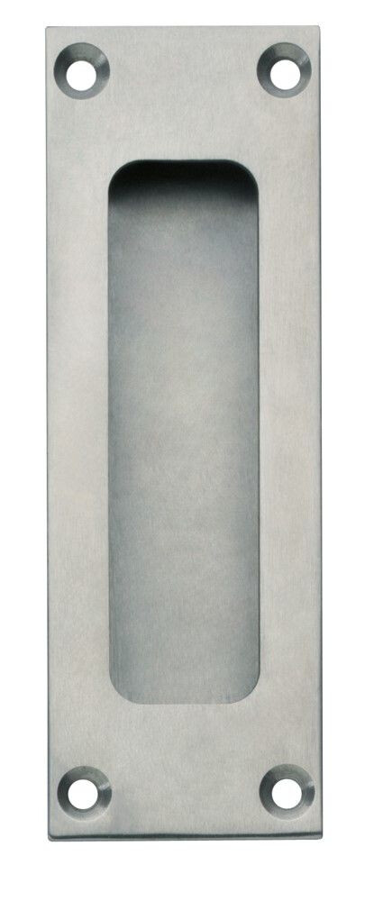 SCHUIFDEURKOM RECHTHOEK 120 X 40MM RVS