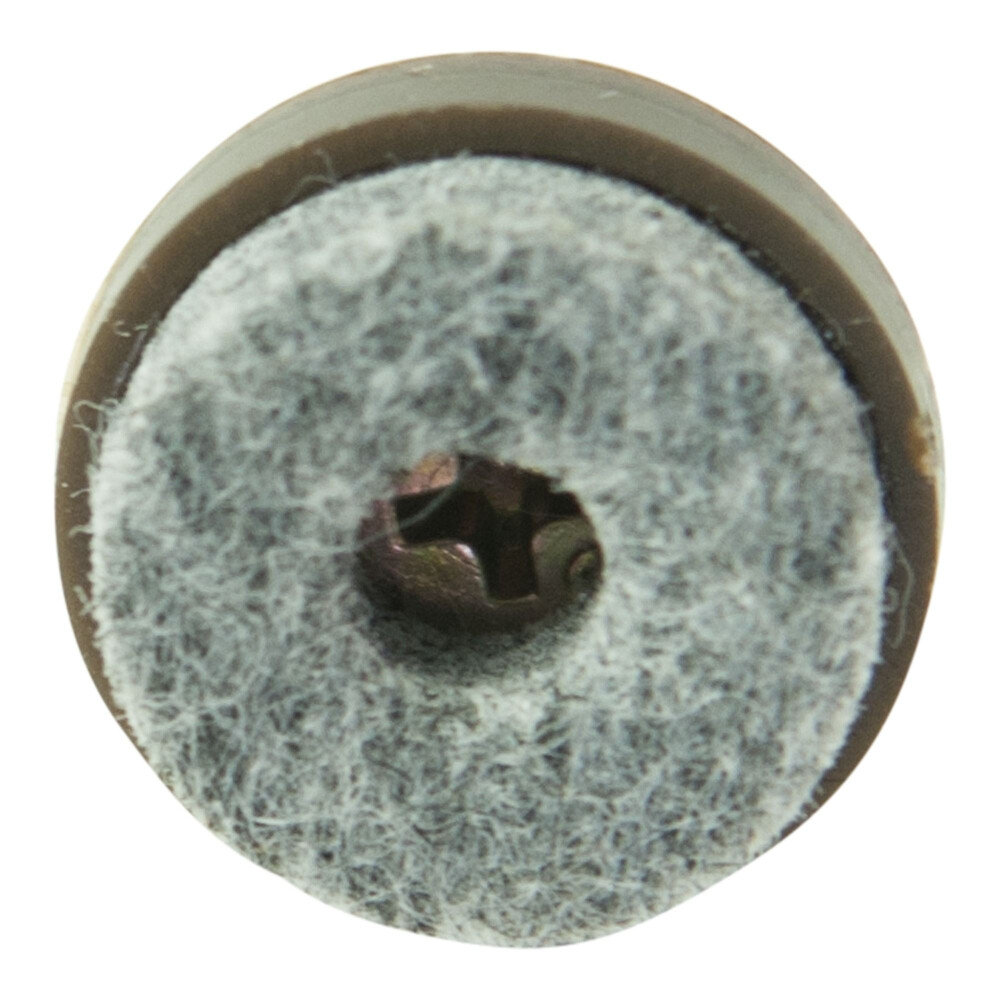 VILTGLIJDER MET SCHROEF 20MM