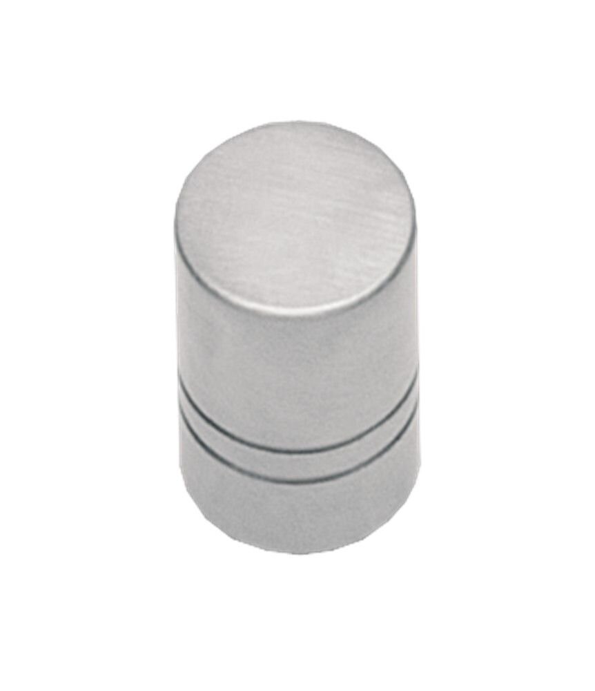 KNOP RECHT 18MM RVS