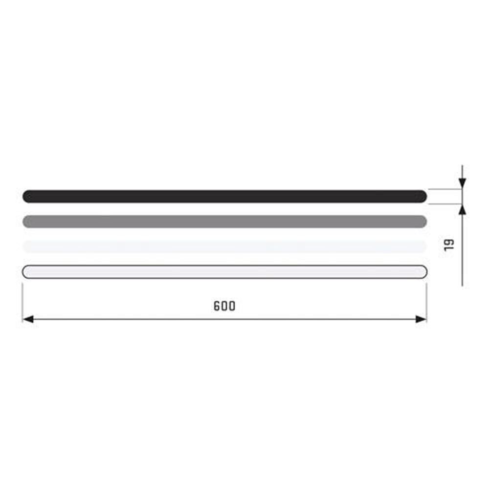 ANTI SLIP STICKER 19 X 600MM