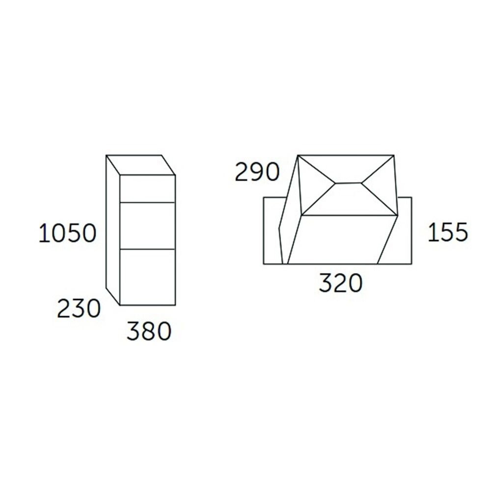 PAKKETBRIEVENBUS TYPE 600 VERZINKT