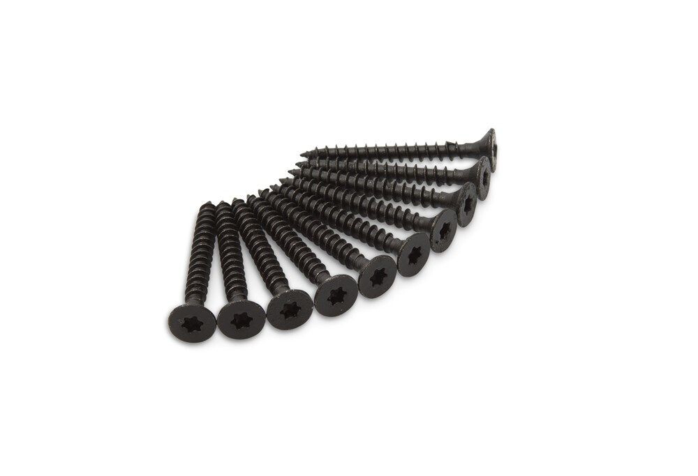 SCHROEVEN RVS/ZWART 4,5 X 40MM TORX  (10 ST)
