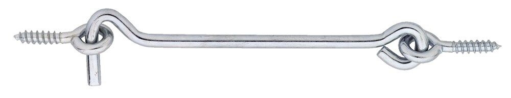 WINDHAAK MET 2 SCHROEFOOG 4 X 100MM VERZINKT