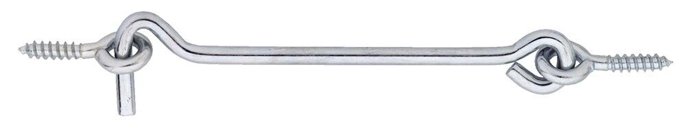 WINDHAAK MET 2 SCHROEFOOG 4 × 100MM RVS