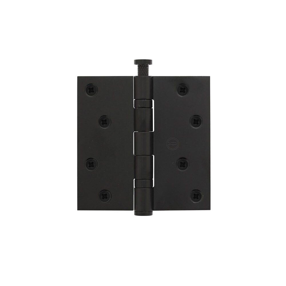 RVS SCHARNIER ZWART 89 X 89 X 2,5MM