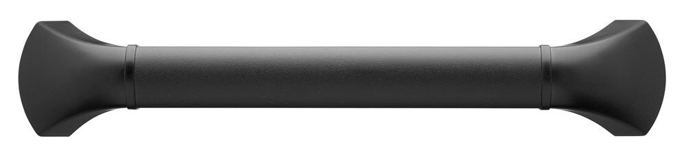 WANDBEUGEL 40CM MAT ZWART
