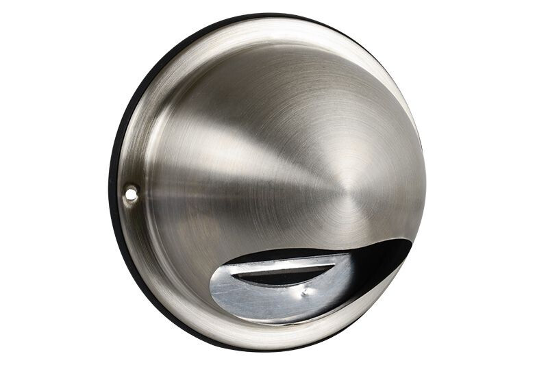 BUITENROOSTER BOL MODEL Ø 125MM RVS MET GAAS