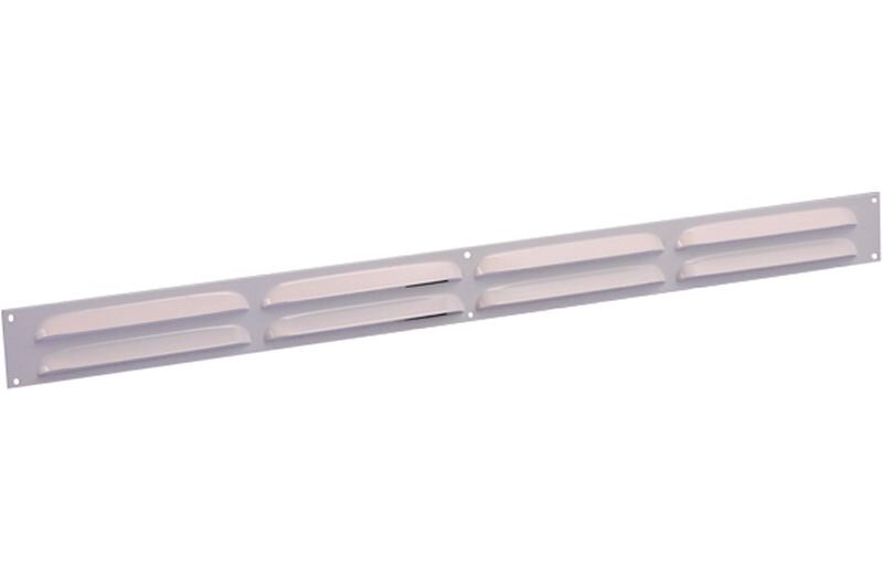 ALU SCHOEPENROOSTER VLAK MODEL 500 X 40MM, KLEINE SCHOEPEN, WIT