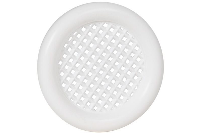LUCHTROOSTER ROND WIT 32MM