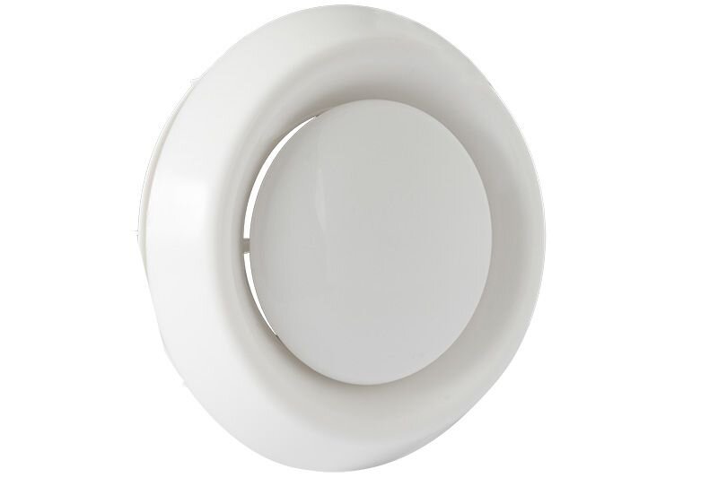 AFVOERVENTIEL MET AANSLUITBUS ROND 100MM