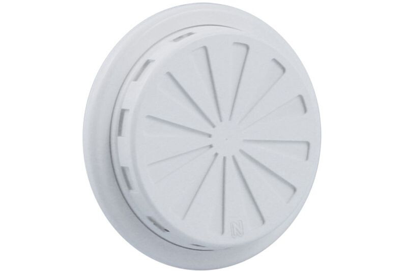 VERSTELBAAR VENTILATIEROOSTER WIT