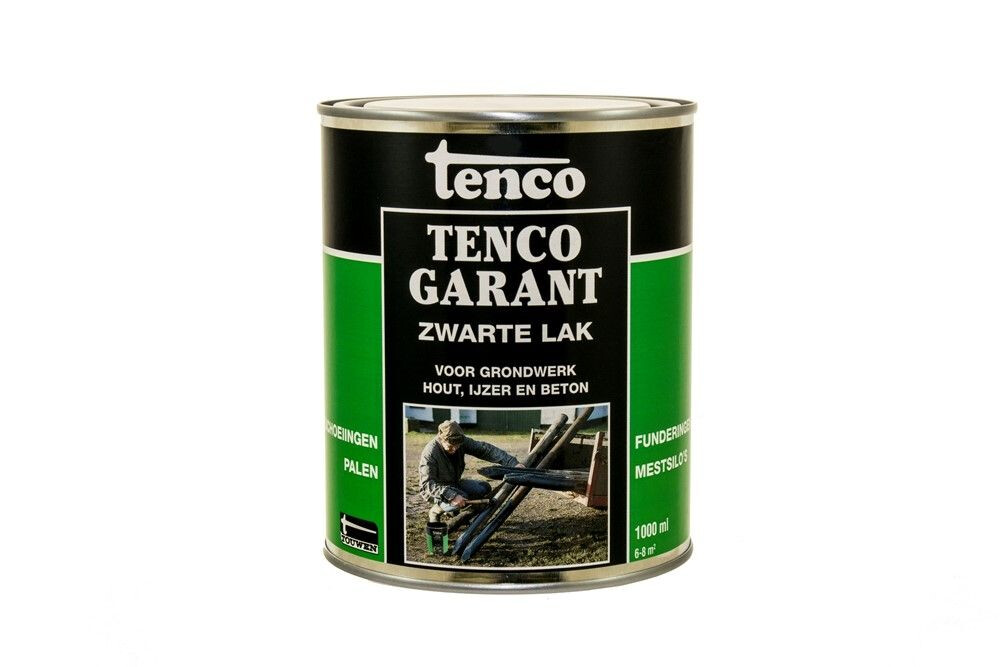 GARANT ZWARTE LAK TEERVRIJ 1 LTR