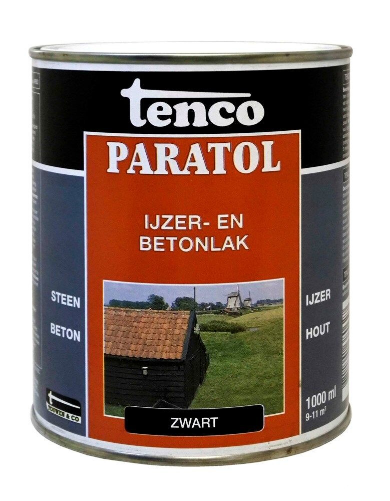 PARATOL IJZER/BETONLAK TEERVRIJ 1 LTR