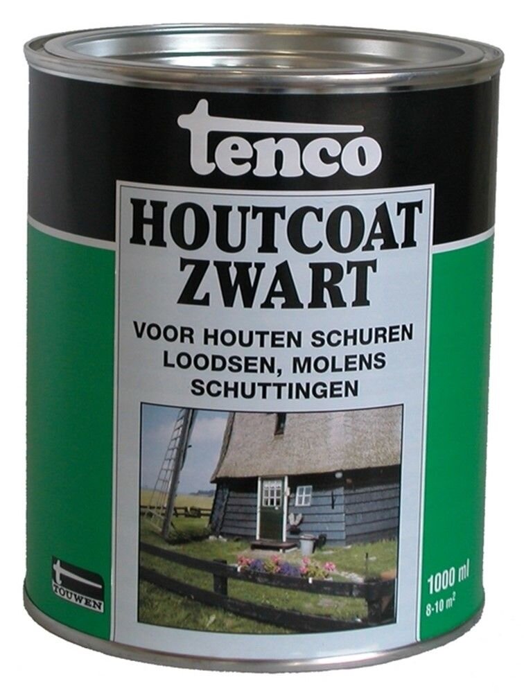 HOUTCOAT ZWART 25 LTR
