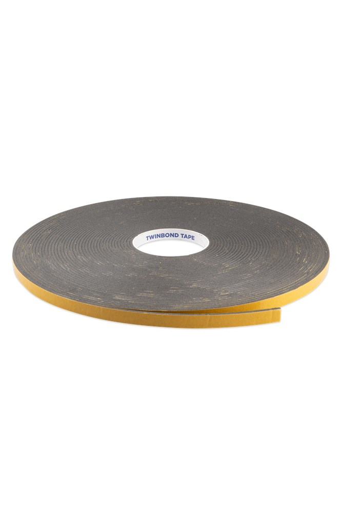 TEC7 TWINBOND TAPE ZWART