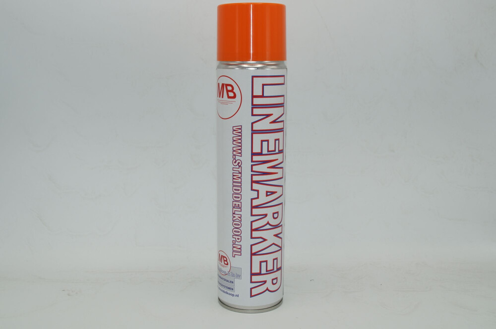 WEGENVERF ORANJE 600 ML