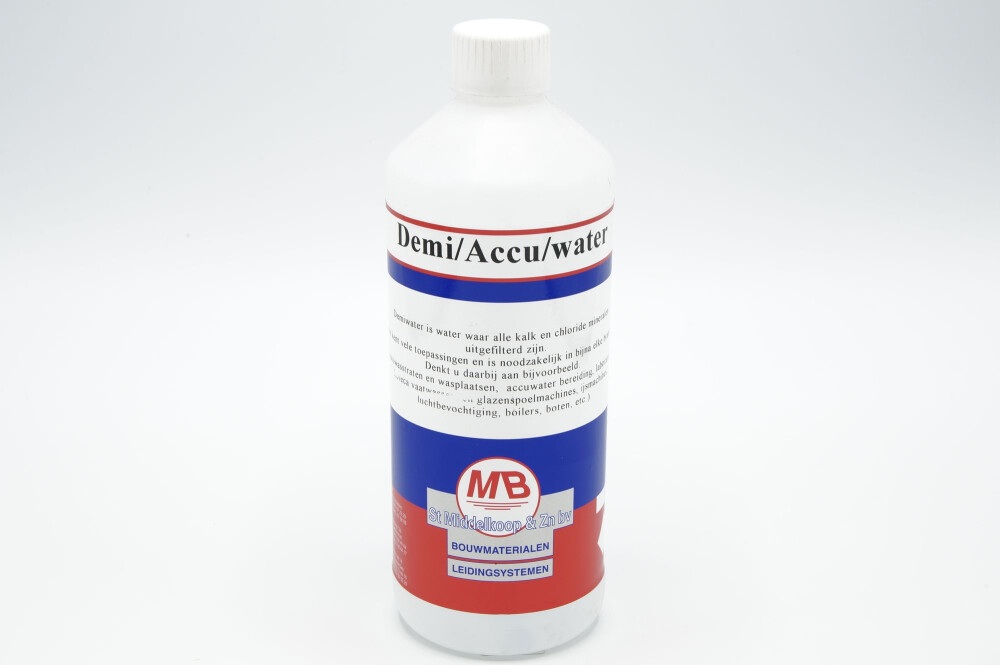 MB DEMI/ACCU WATER 1 LTR