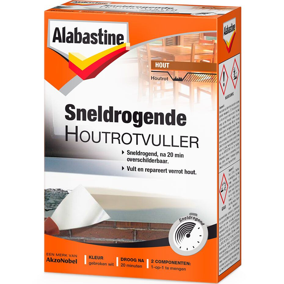 SNELDROGENDE HOUTROTVUL 415 GRAM