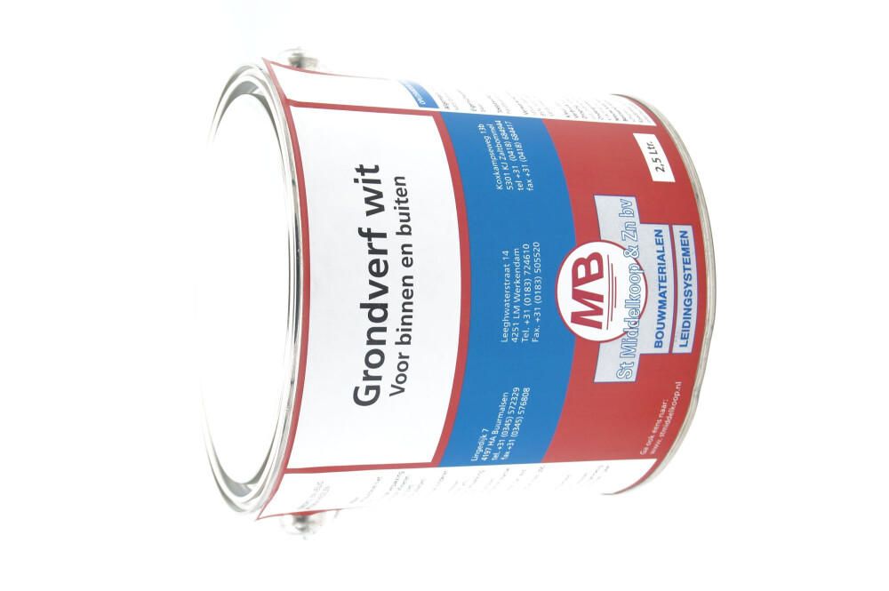 MB GRONDVERF PL WIT 2,5 LITER
