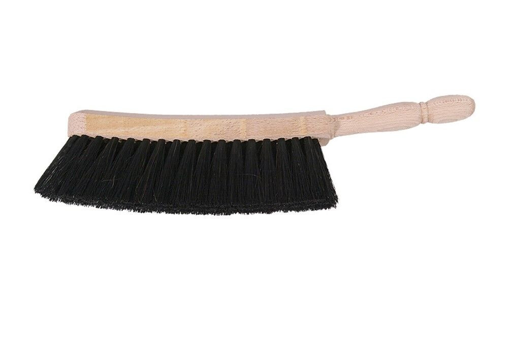 BEHANGBORSTEL ZWART HAAR 34CM LUVA 377