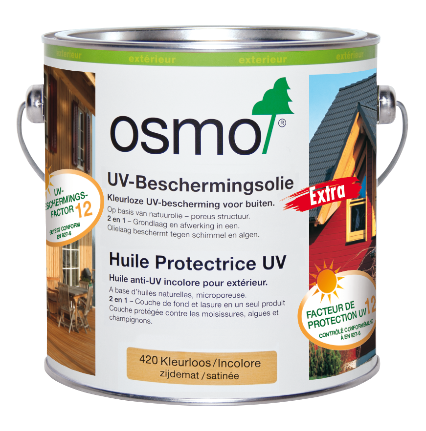 OSMO UV-BESCHERMINGSOLIE KLEURLOOS 2,50 LTR