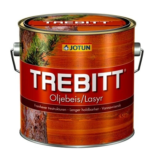 TREBITT OLJEBEIS TRANSPARANT 1 LITER