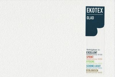 EKOTEX GLASWEEFSEL EXCELLENT GLAD 9100