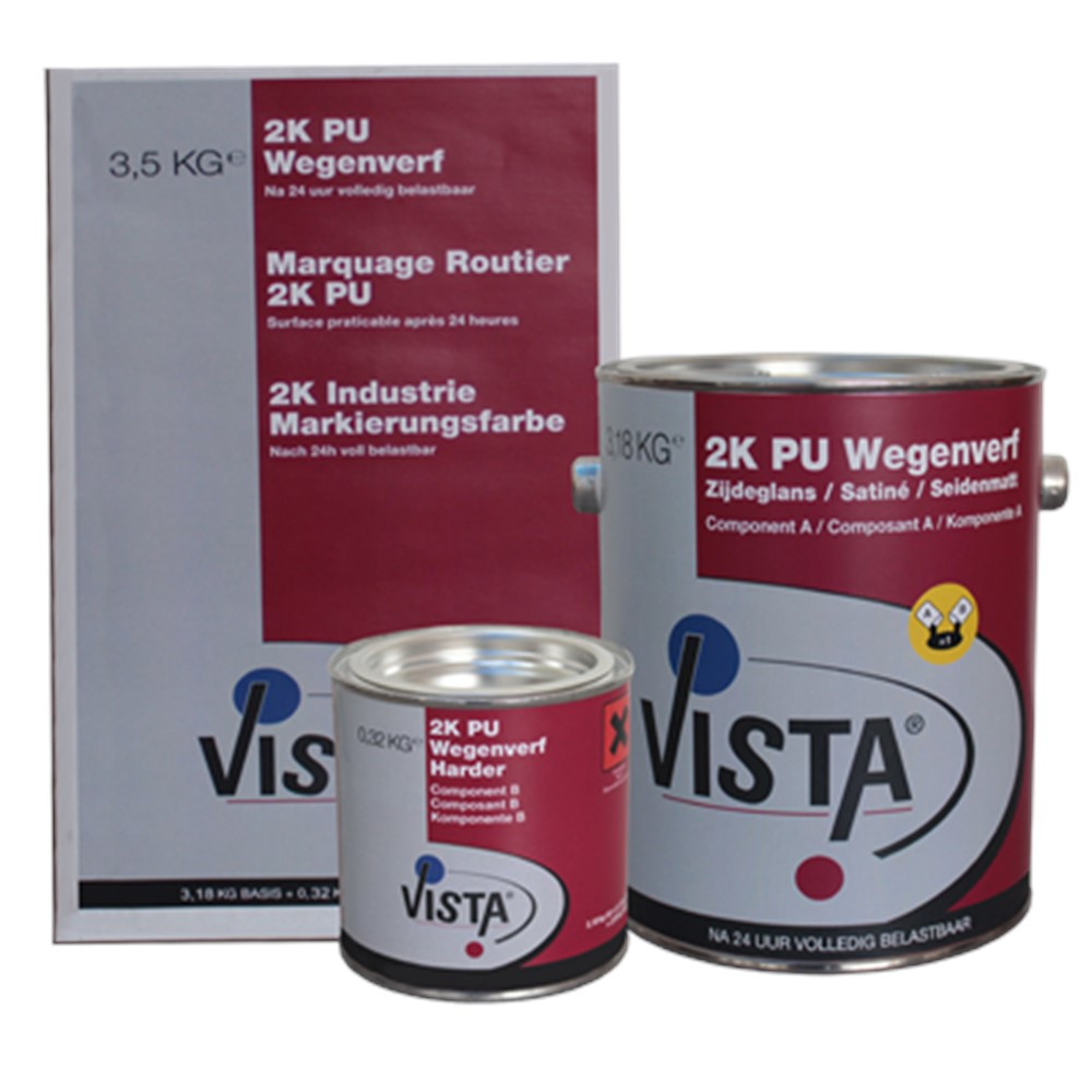 2K WEGENVERF 1,1KG RAL 9010 WIT