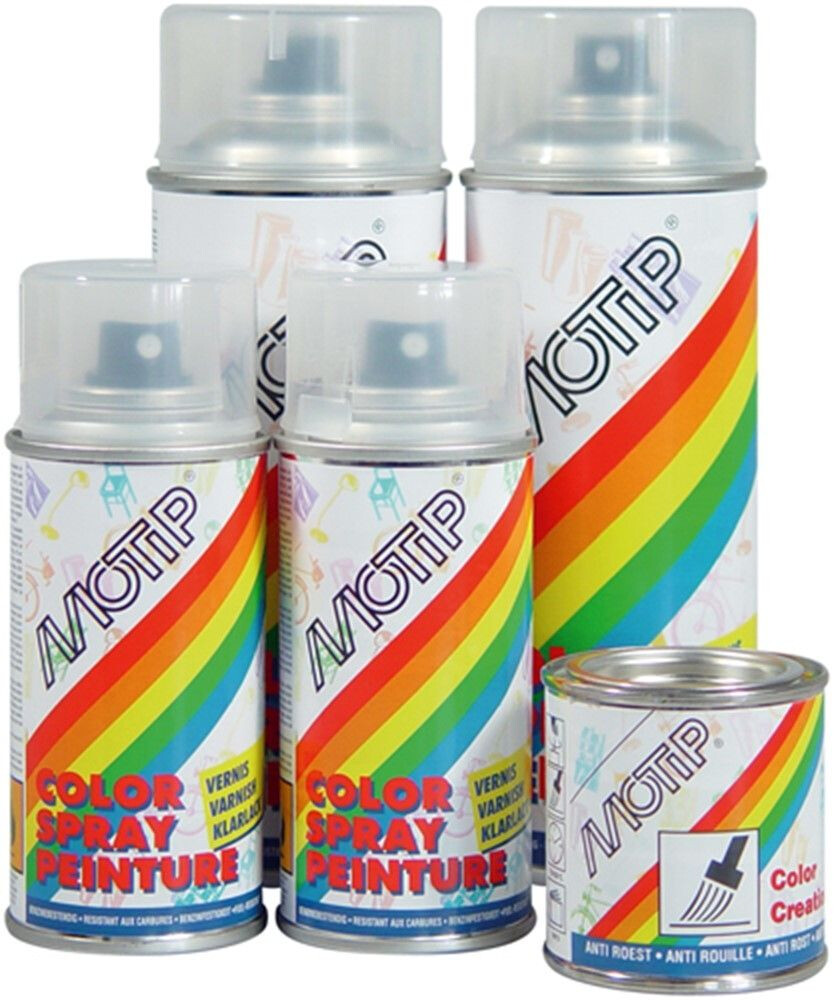 BLANKE LAK SPUITBUS 400 ML MAT/ZG