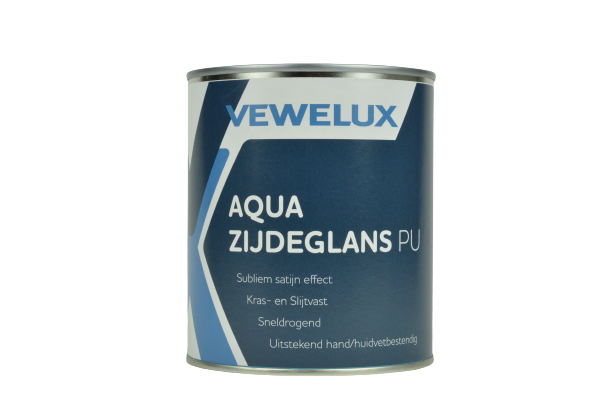 AQUA PU SATIN 1 LTR BASIS TRANSPARANT