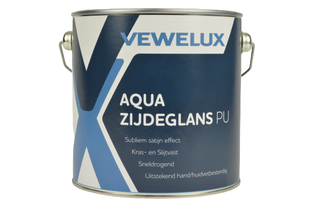 AQUA PU SATIN 2,5 LTR BASIS TRANSPARANT