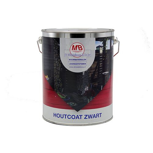 MB HOUTCOAT ZWART 2,5 LITER