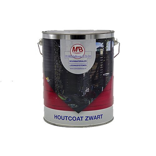 MB HOUTCOAT ZWART 5 LITER
