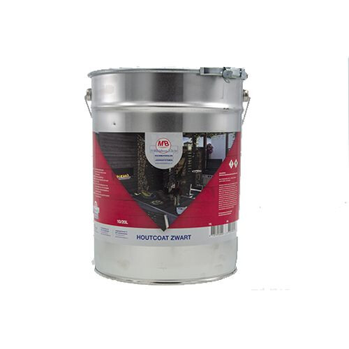 MB HOUTCOAT ZWART 10 LITER