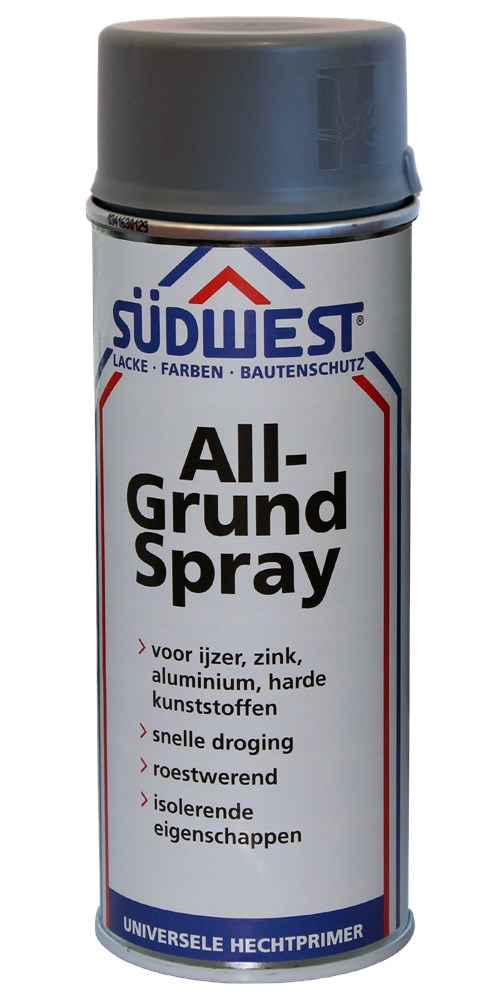 ALLGRUND SPRAY 400ML 7001 GRIJS