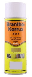 SPUITBUS ZIJDEGLANS RAL 9001 CREMEWIT