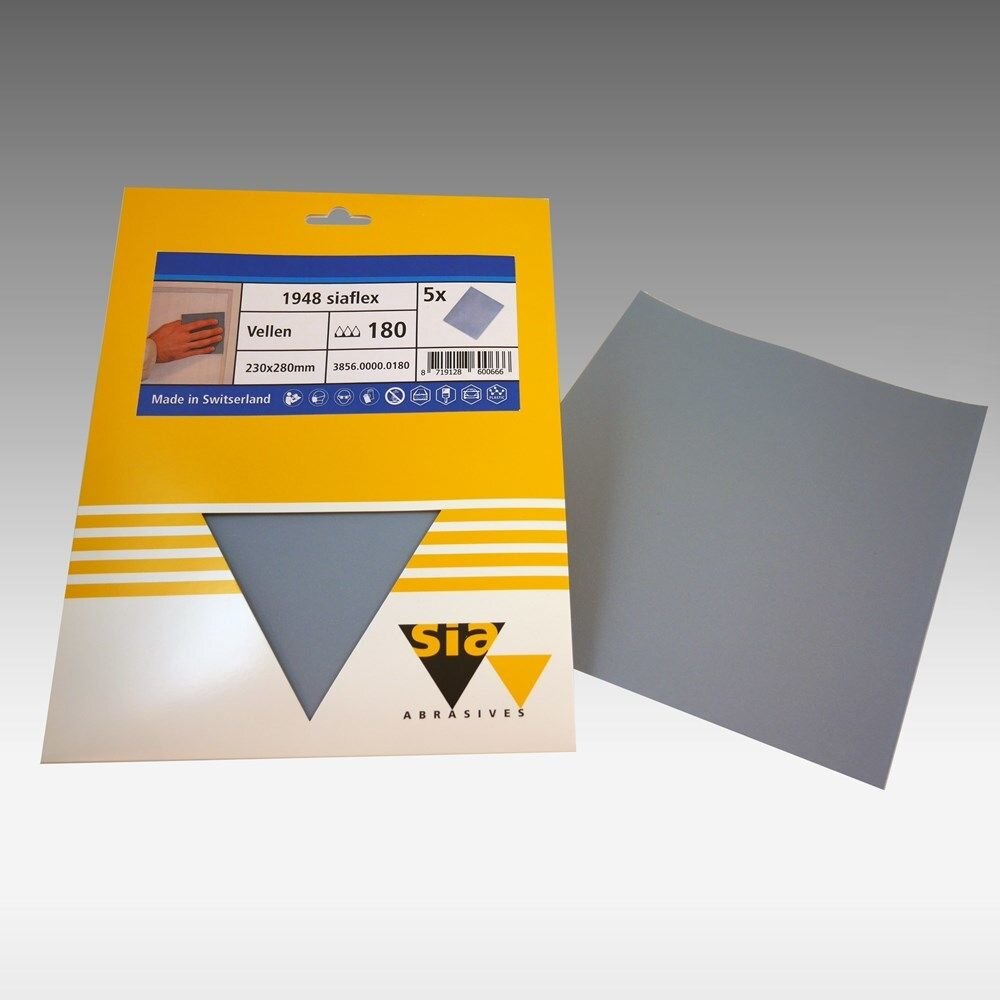 SCHUURPAPIER FLEX P180 230X280MM (5X)