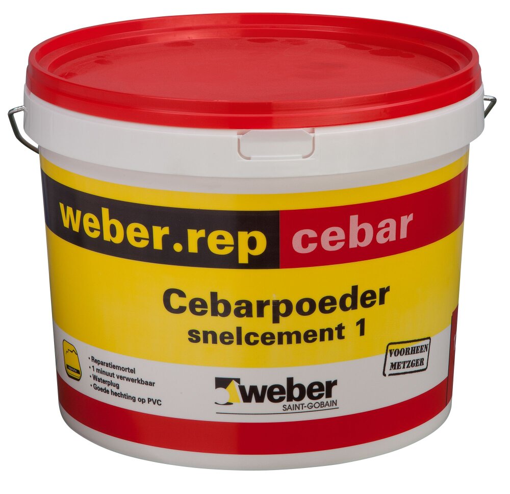 REP.CEBAR SNELCEMENT 12 KG