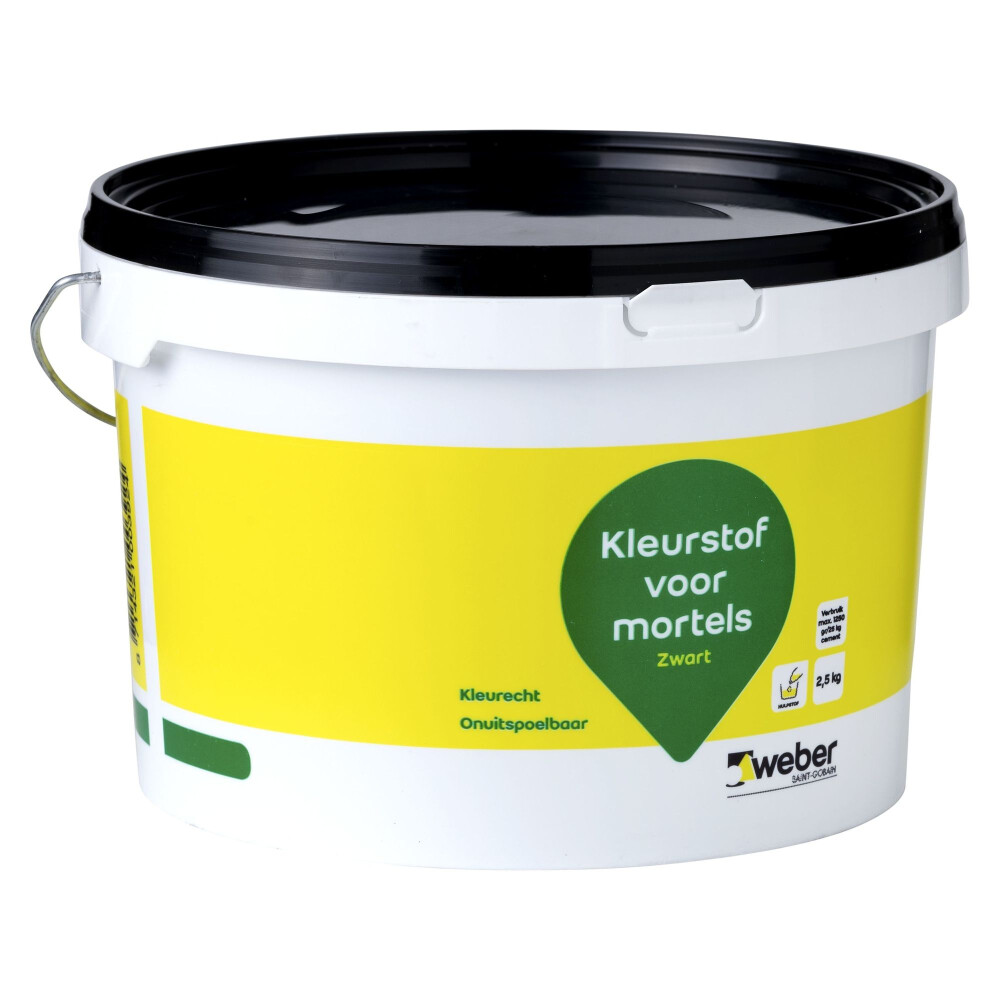 KLEURSTOF CEMENTZWART 2,5 KG