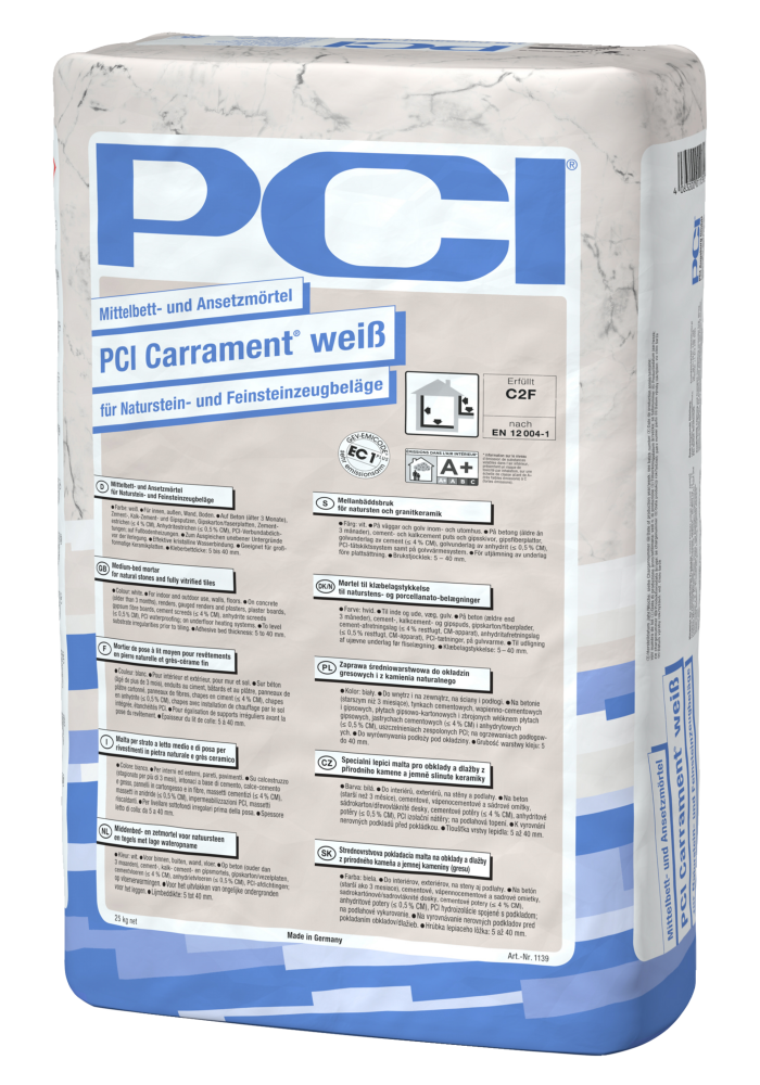 PCI CARRAMENT WIT 25KG