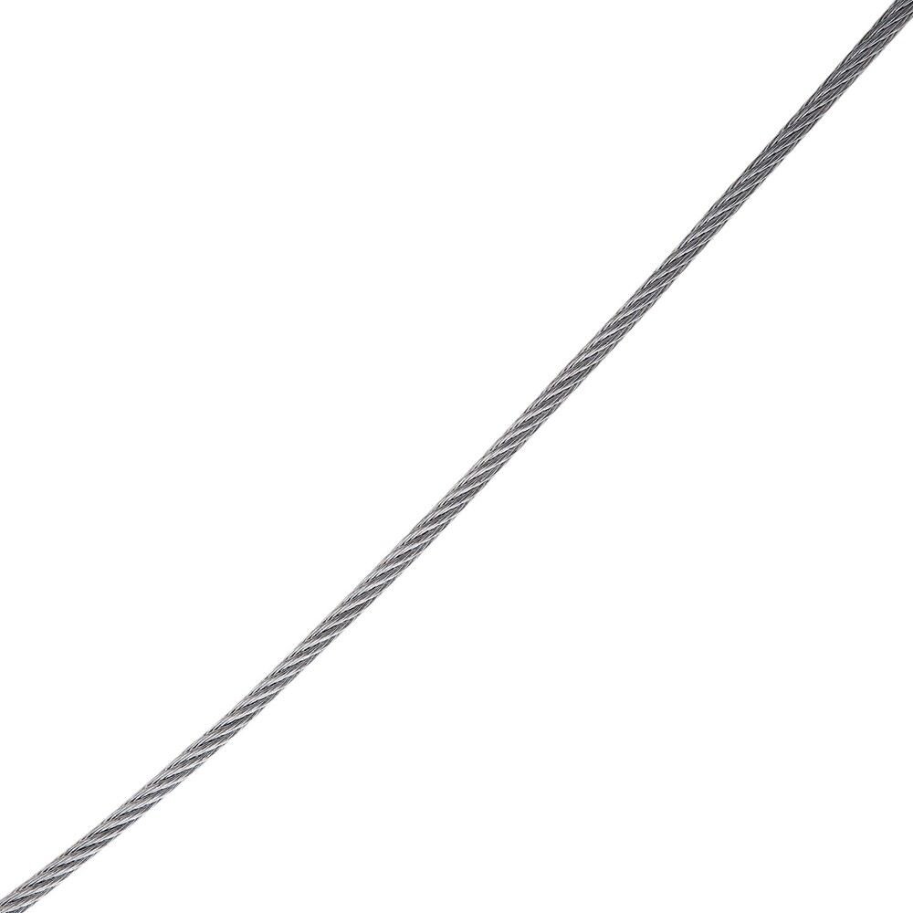 STAALKABEL 1,0MM 7 X 7 VERZINKT