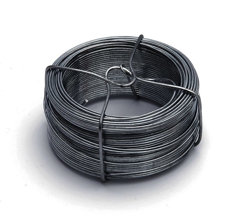 BINDDRAAD 1,3MM NO.8 50 MTR VERZINKT