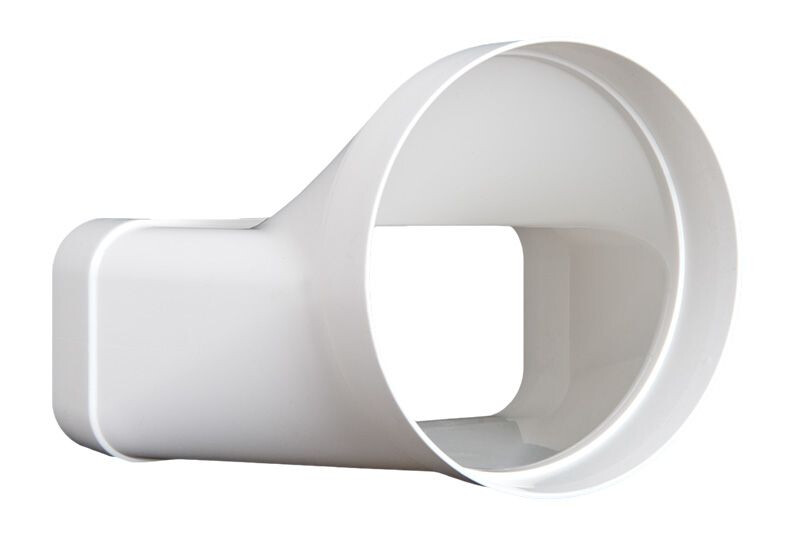 OVERGANGSSTUK RECHT ECO+ 150 - 220 X 90MM