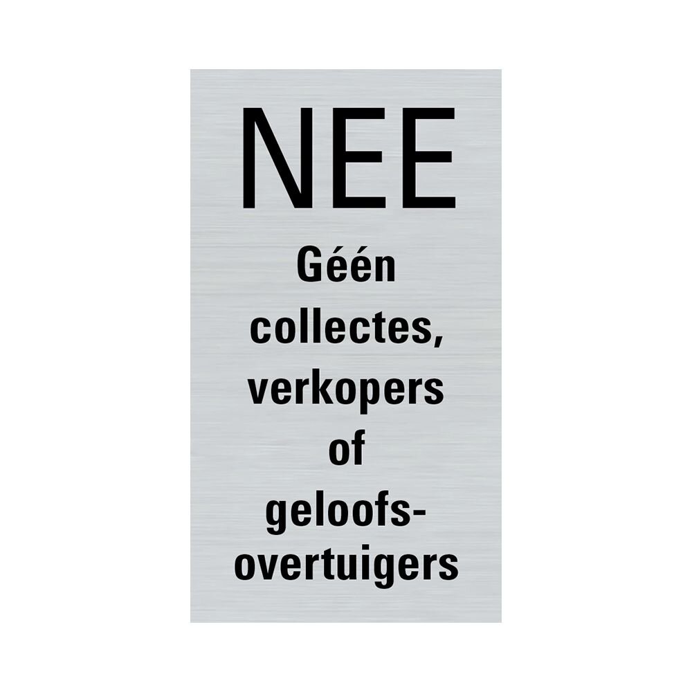 BORD ALULOOK NEE COLLECTEREN ZWART 80X44