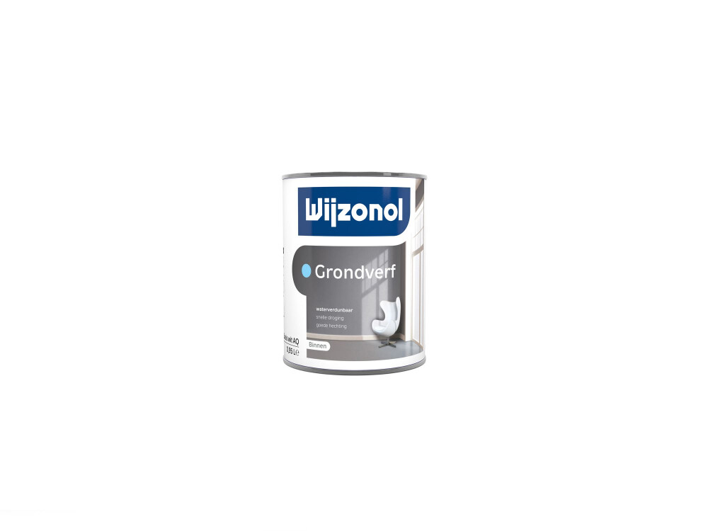 WATER.INTERIEURGROND BASIS TRANSPARANT 0,5 LTR