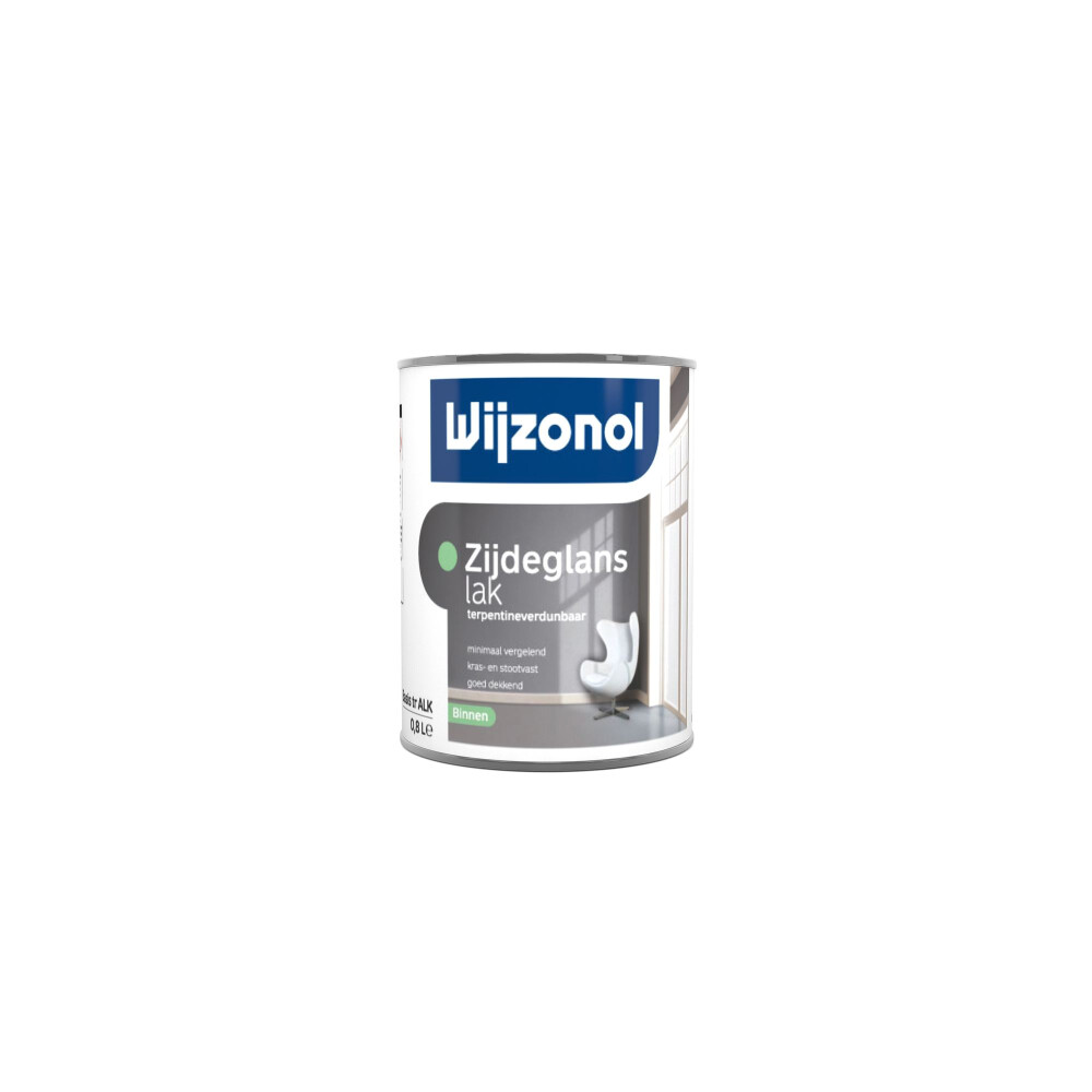 INTERIEUR ZIJDEGLANS LAK BASIS TRANSPARANT 0,25 LTR