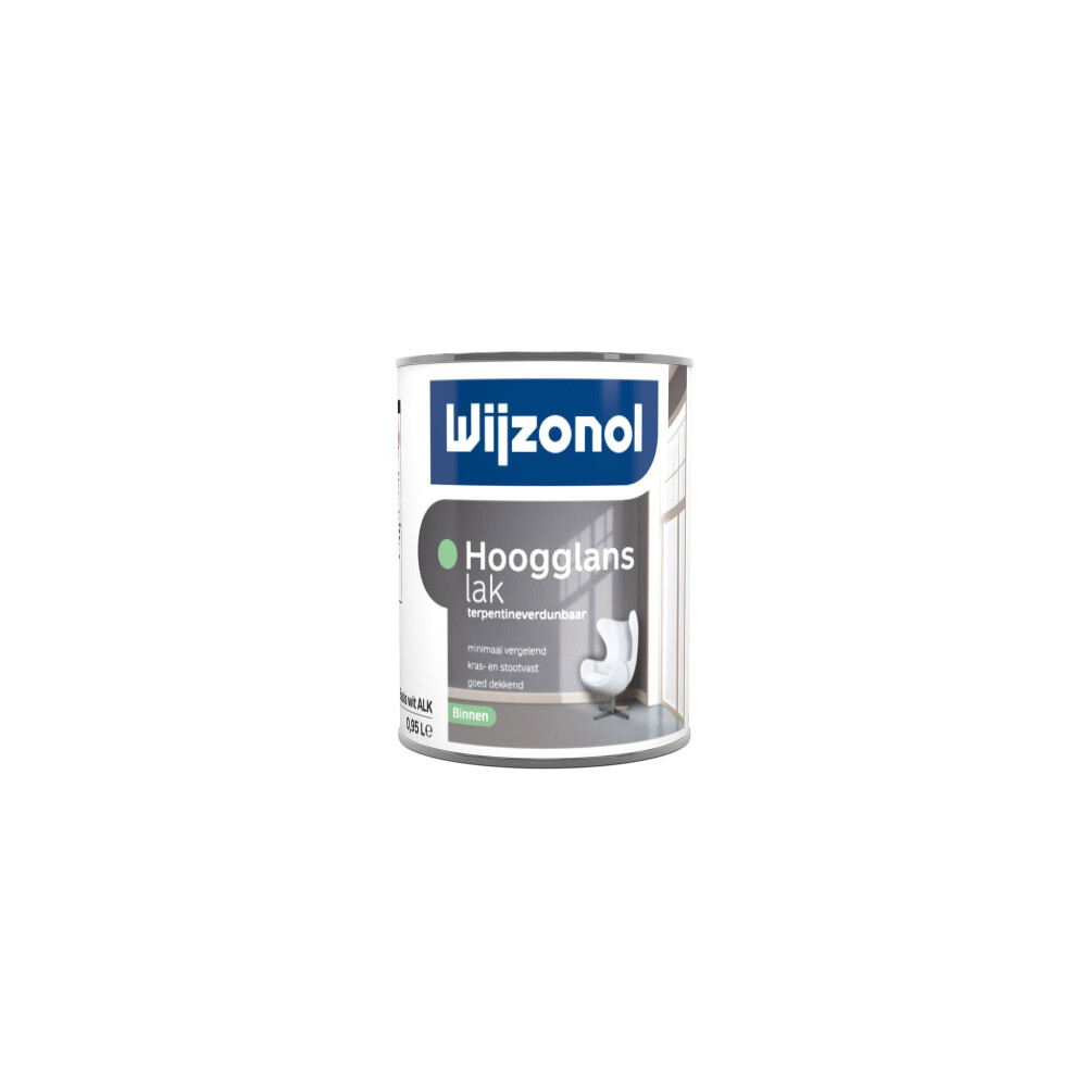INTERIEUR HOOGGLANS LAK BASIS TRANSPARANT 0,25 LTR